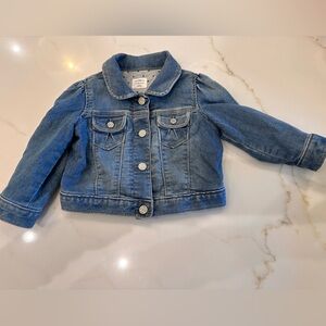 Baby GAP Jean jacket, size 12-18 months.